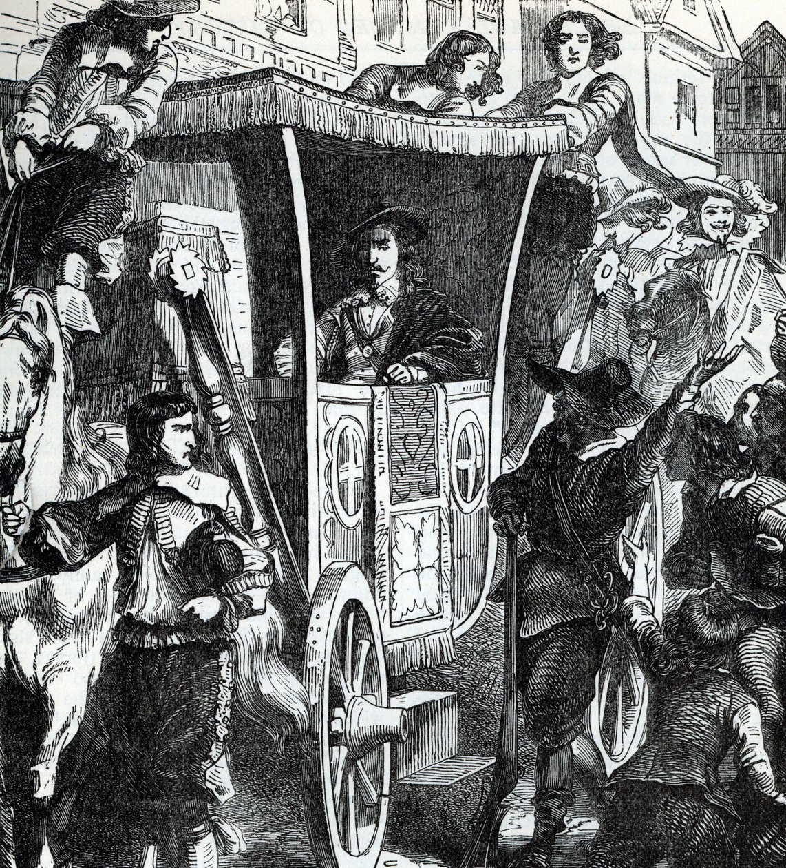 Le roi Charles I hué par la foule après la tentative échouée d