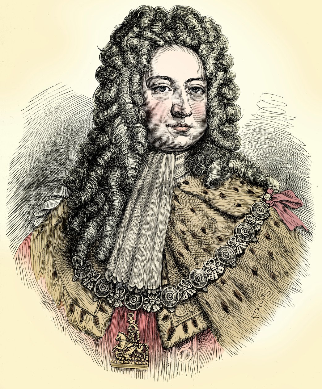 Roi George I - Unbekannter Künstler