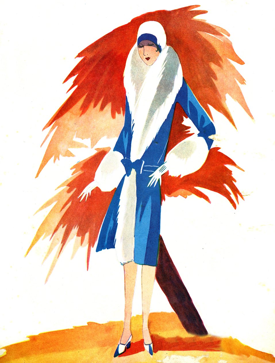 Le Miroir des Modes septembre 1927 - Unbekannter Künstler
