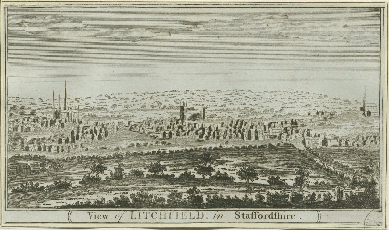 Lichfield - Vue Sud-Ouest - Unbekannt