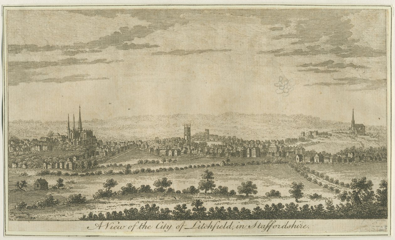 Lichfield - Vue Sud-Ouest - Unbekannt