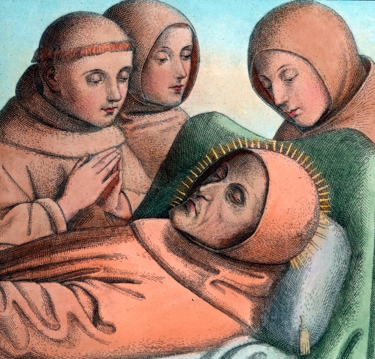 Vie et miracles des saints - Unbekannter Künstler