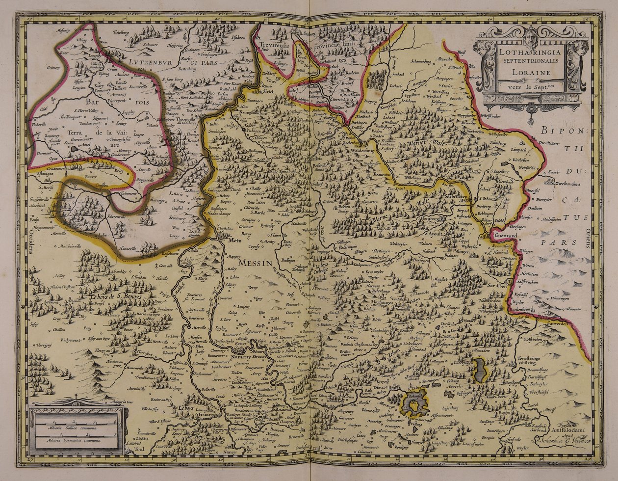 Lotharingia septentrionalis  Loraine vers le Sept.ion - Unbekannter Künstler
