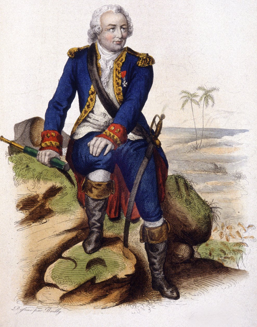 Louis-Antoine de Bougainville - Unbekannter Künstler