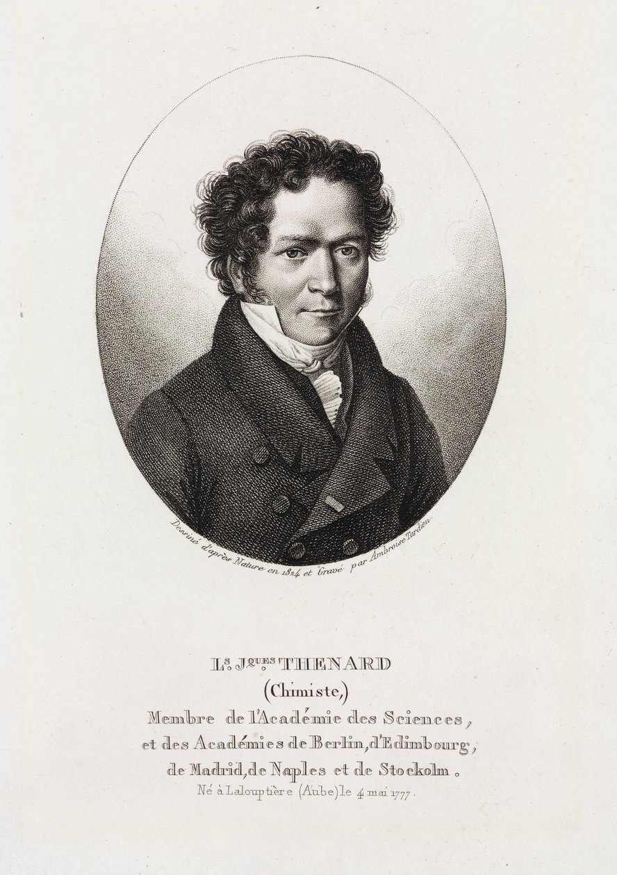 Louis Jacques Thénard, chimiste français - Unbekannt