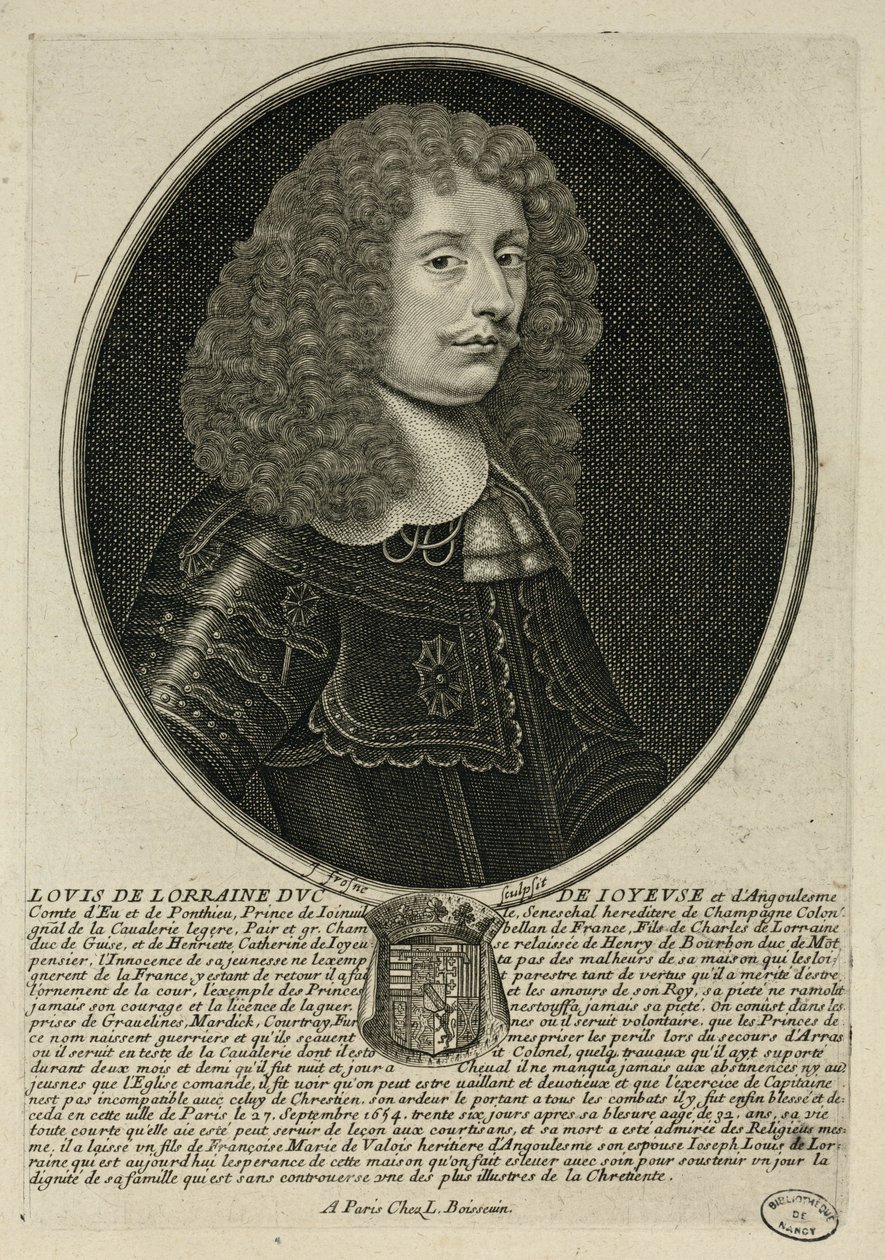 Louis de Lorraine duc de Joyeuse - Unbekannter Künstler