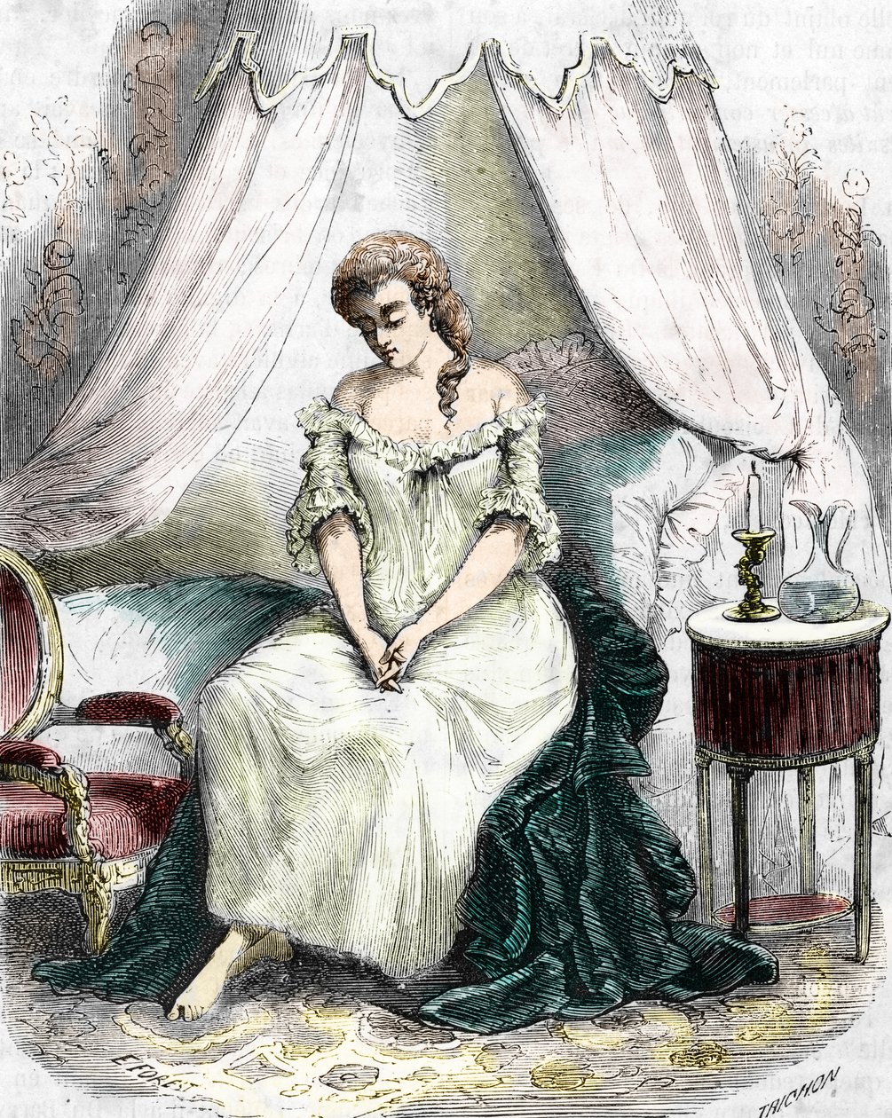 Madame du Barry enfermée dans l