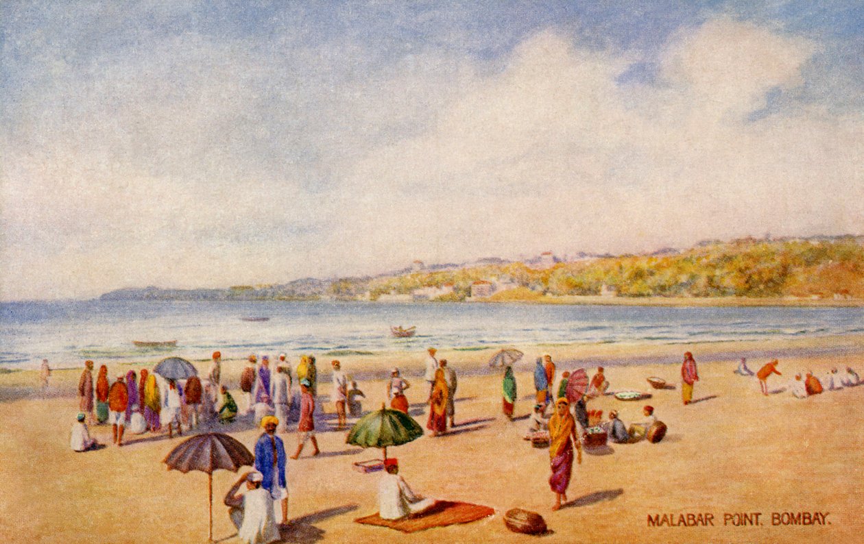 Malabar Point, Bombay, Inde - Unbekannter Künstler