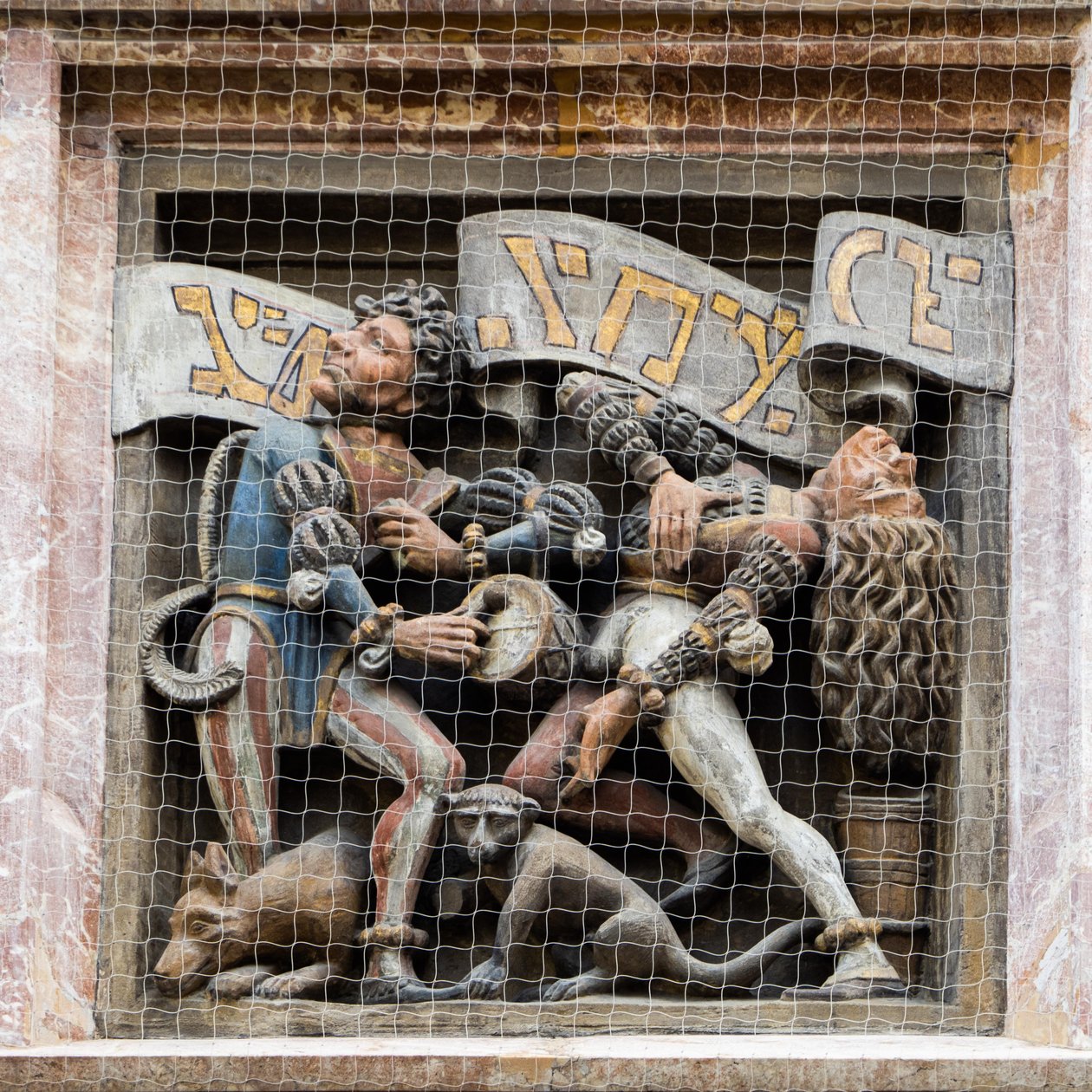 Moriskentänzer, relief sur l