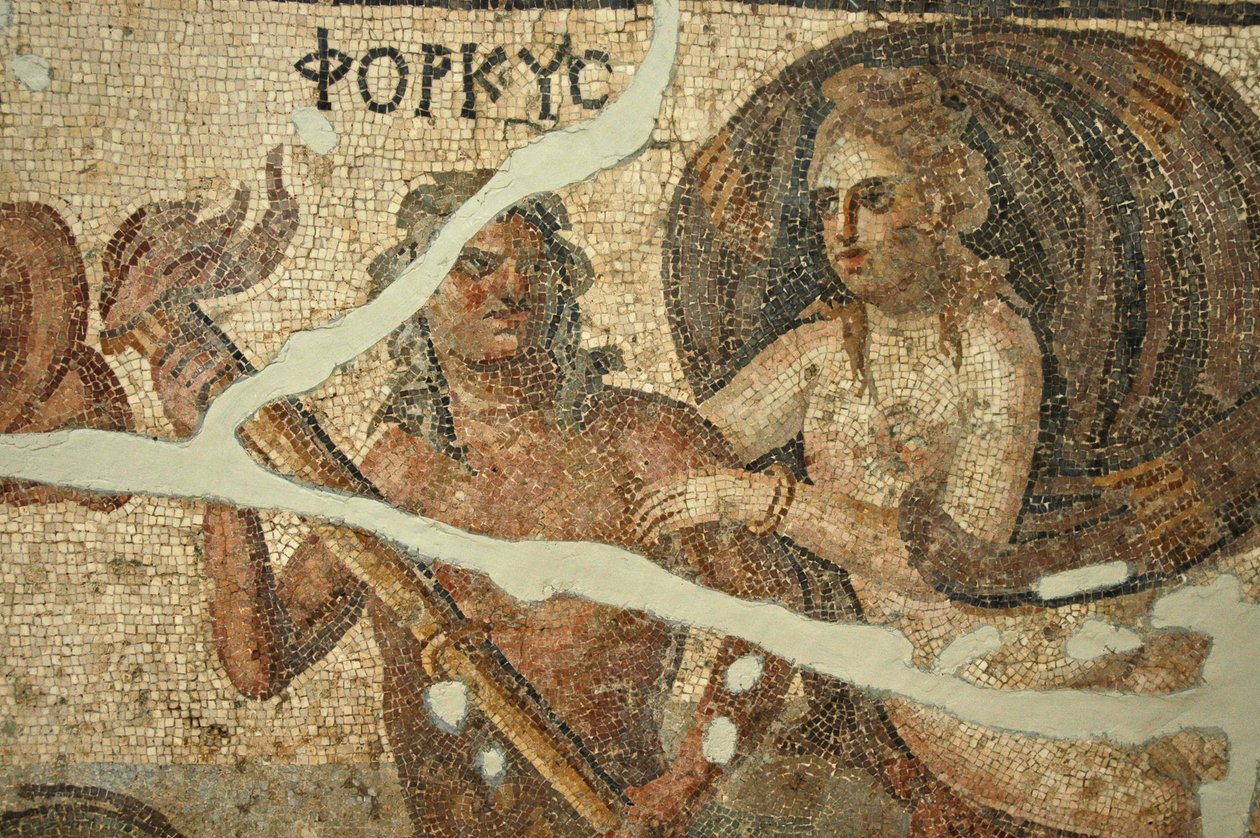 Mosaïque de scène marine, Turquie - Unbekannt