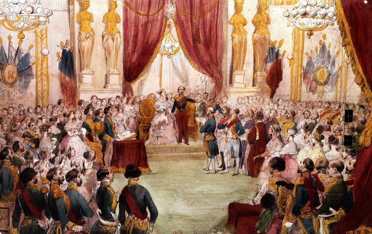 Mariage civil de Napoléon III en 1853 : l