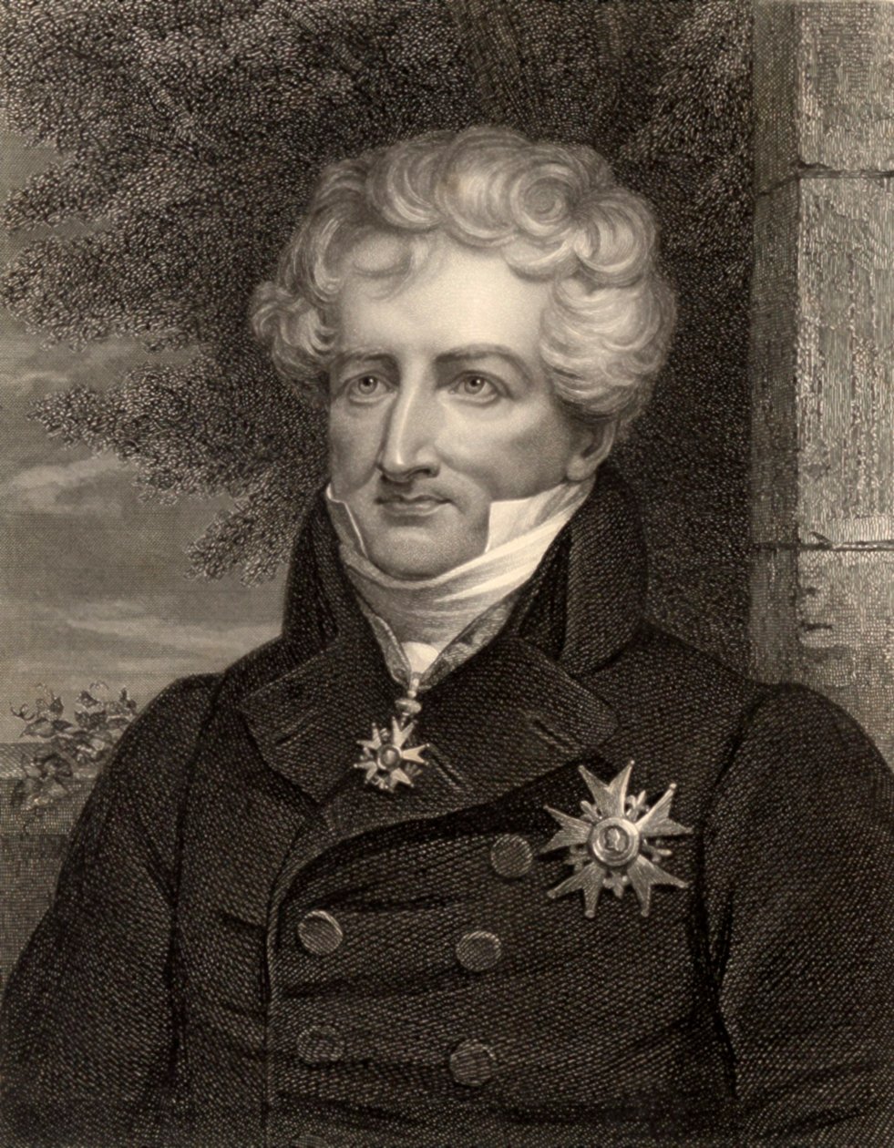 Naturaliste Georges Cuvier, Paris, France, vers 1810 (photo n/b) - Unbekannt