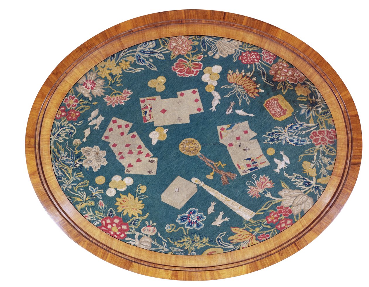 Panneau de broderie de cartes - Unbekannt