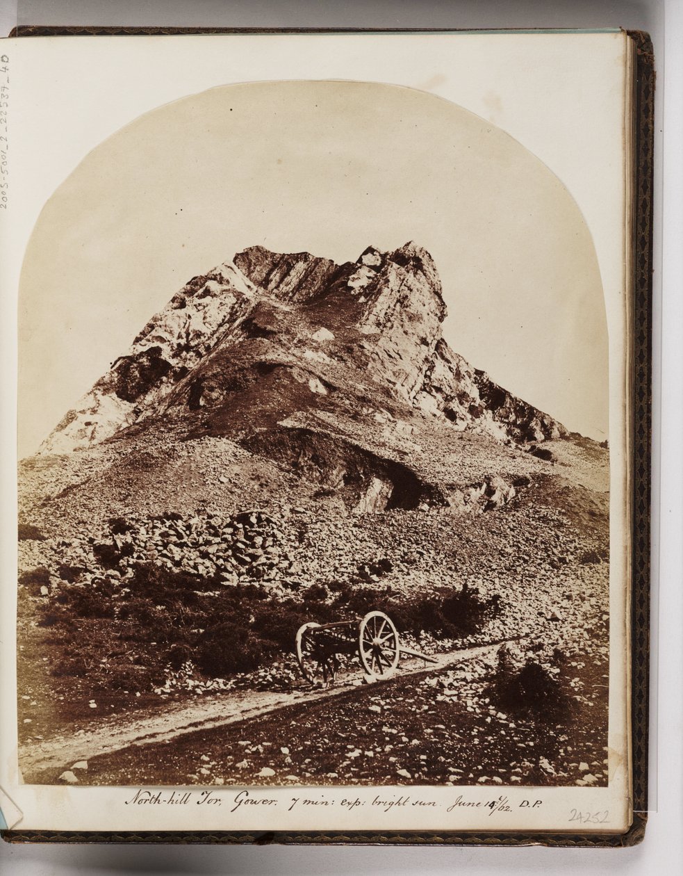 North Hill Tor, péninsule de Gower, sud du Pays de Galles, 14 juin 1862 - Unbekannt