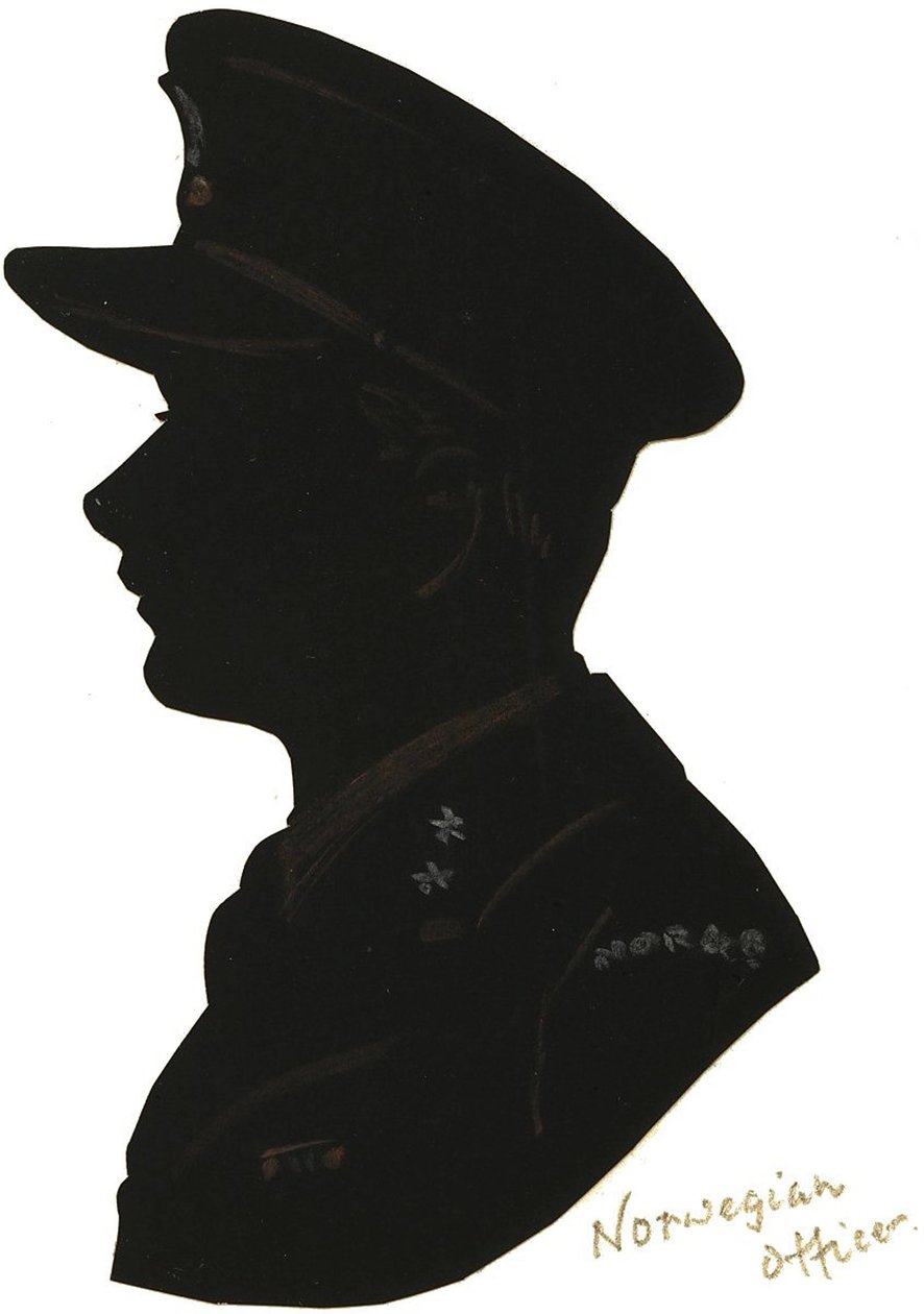 Officier norvégien, Seconde Guerre mondiale - Unbekannt