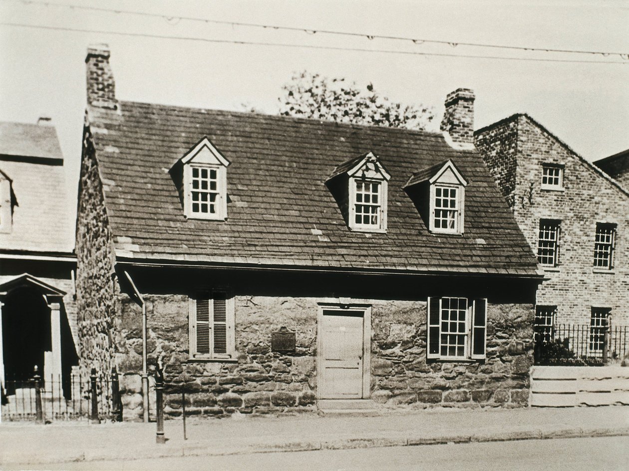 Old Stone House (1737), la plus ancienne maison de Richmond (États-Unis) transformée aujourd