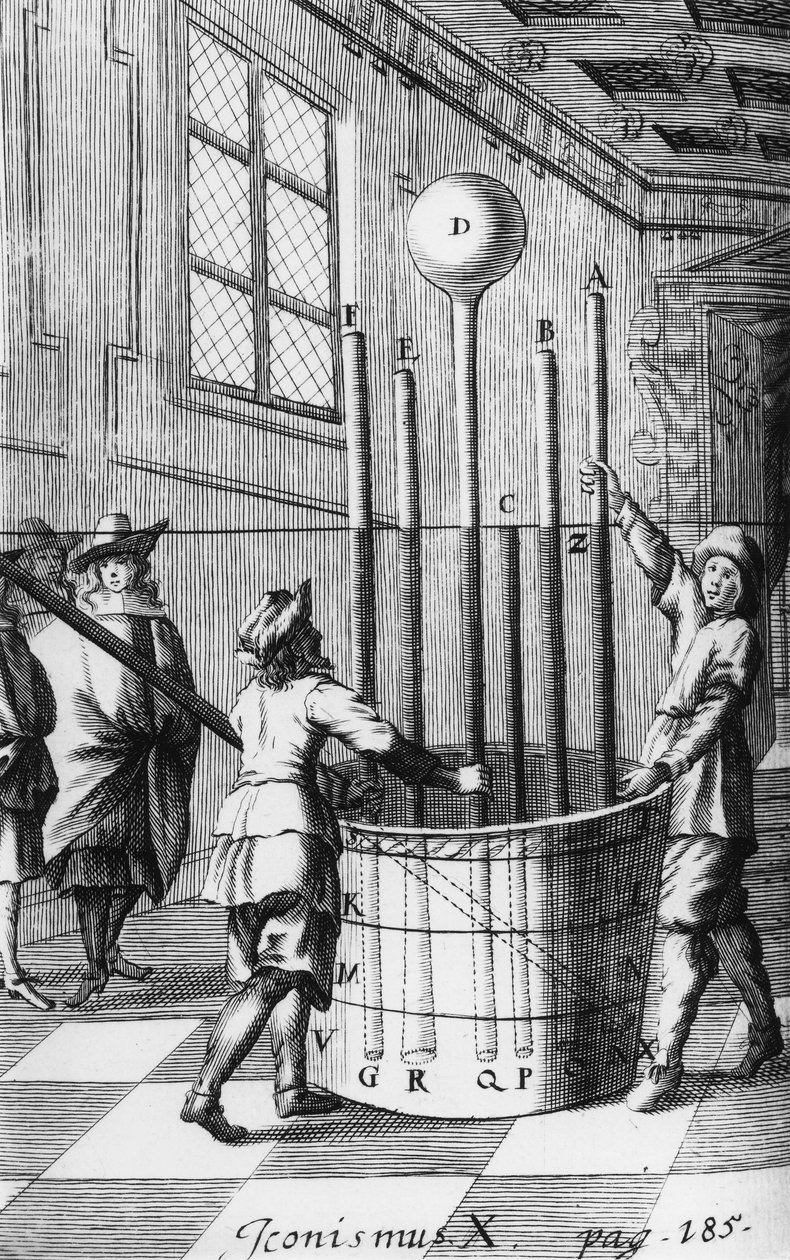 Expérience du baromètre de Torricelli - Unbekannt