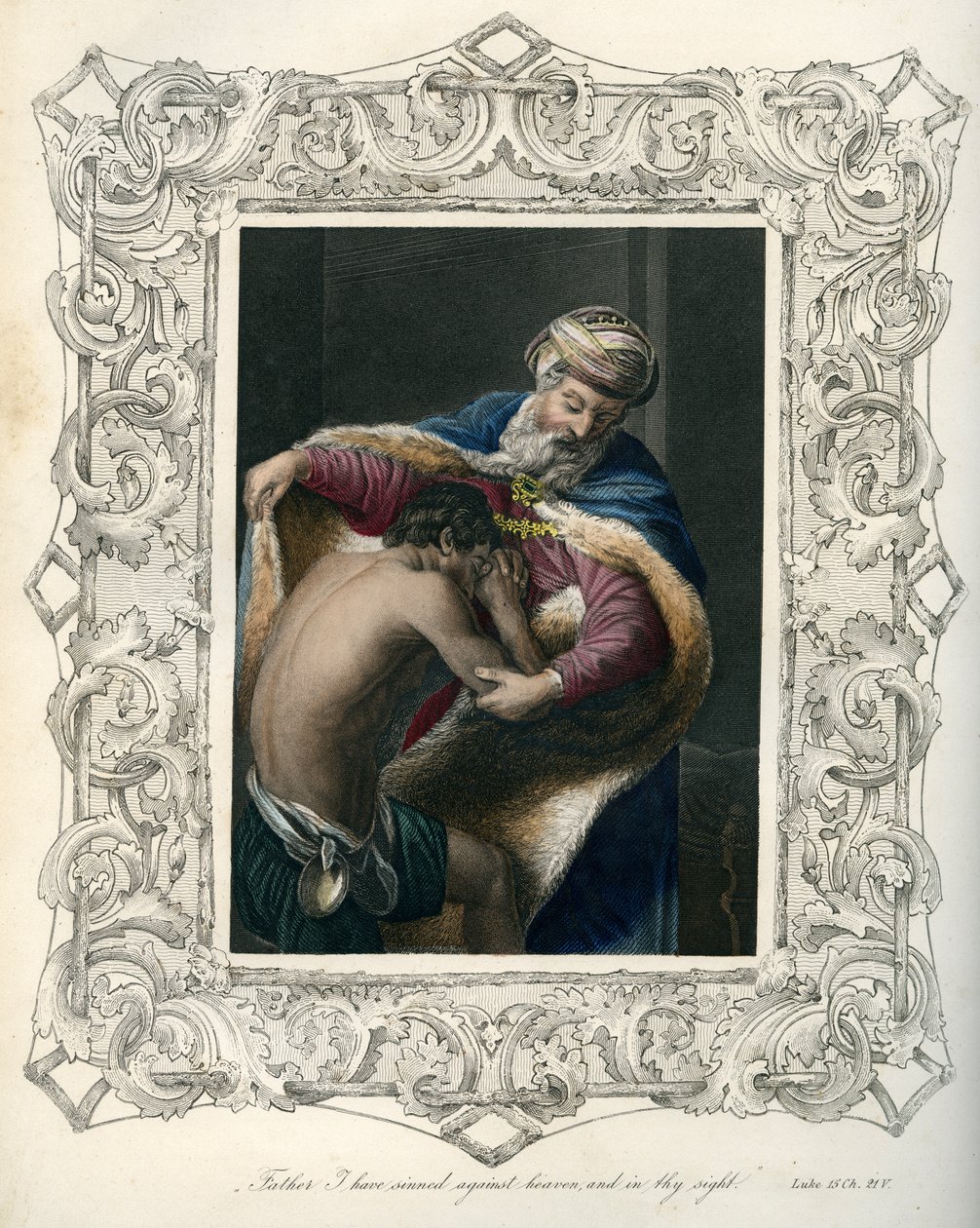 Parabole du fils prodigue - Unbekannter Künstler