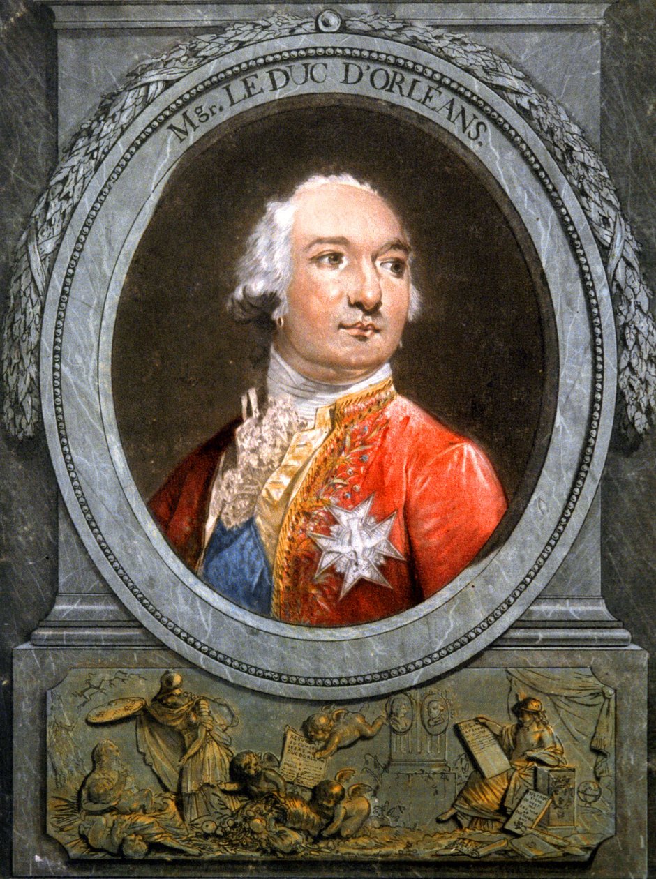 Philippe Égalité, vers 1789 - Unbekannter Künstler