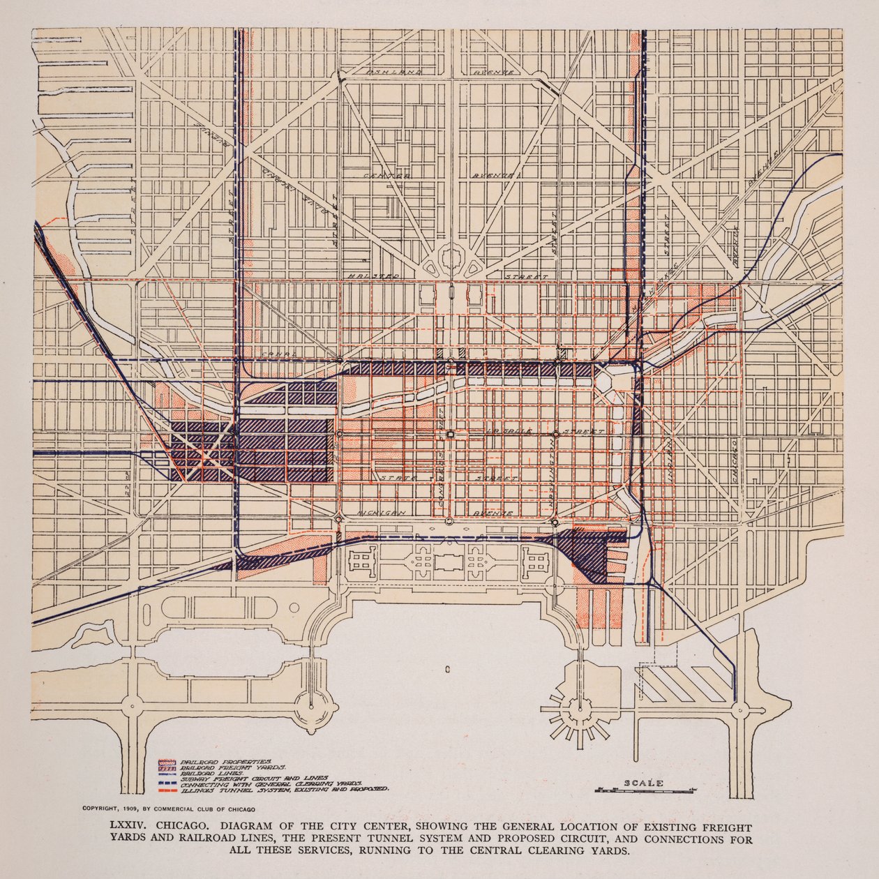 Plan de Chicago, planche LXXIV - Unbekannt