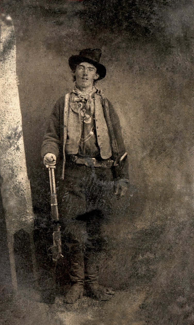 Portrait de Billy the Kid, Fort Sumner. 1879 - Juste Lisch