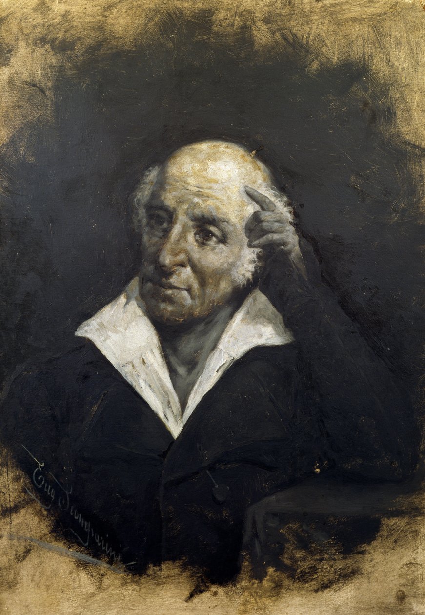 Portrait de Domenico Rossetti (Trieste 1774-1842), homme politique et juriste italien - Benjamin Baud
