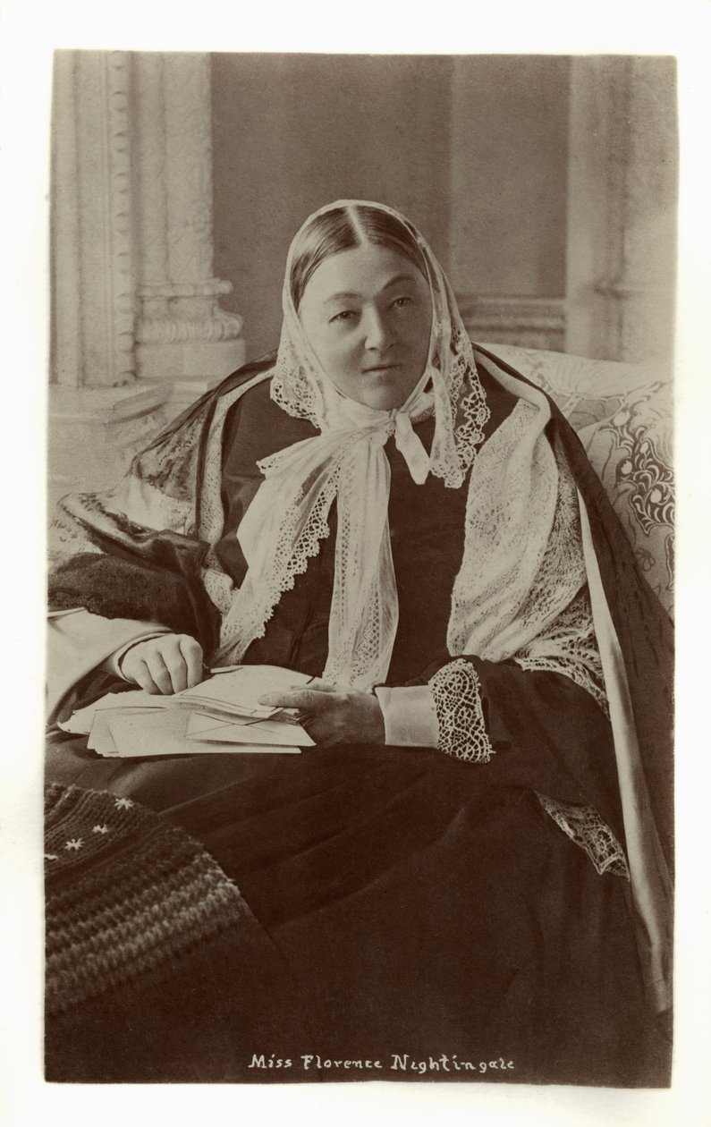 Portrait de Florence Nightingale, publié en 1932 - Unbekannter Künstler