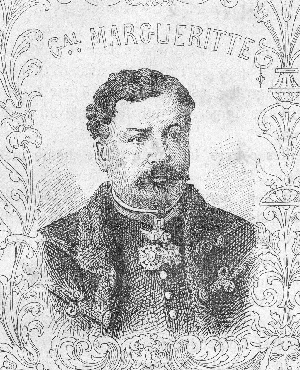 Portrait du général français Jean-Auguste Margueritte, Guerre franco-prussienne - Unbekannter Künstler