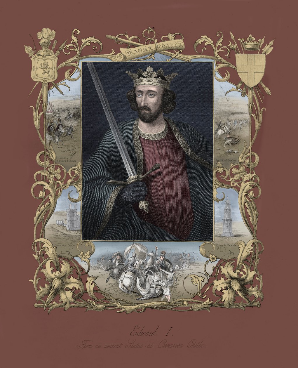 Portrait du roi d