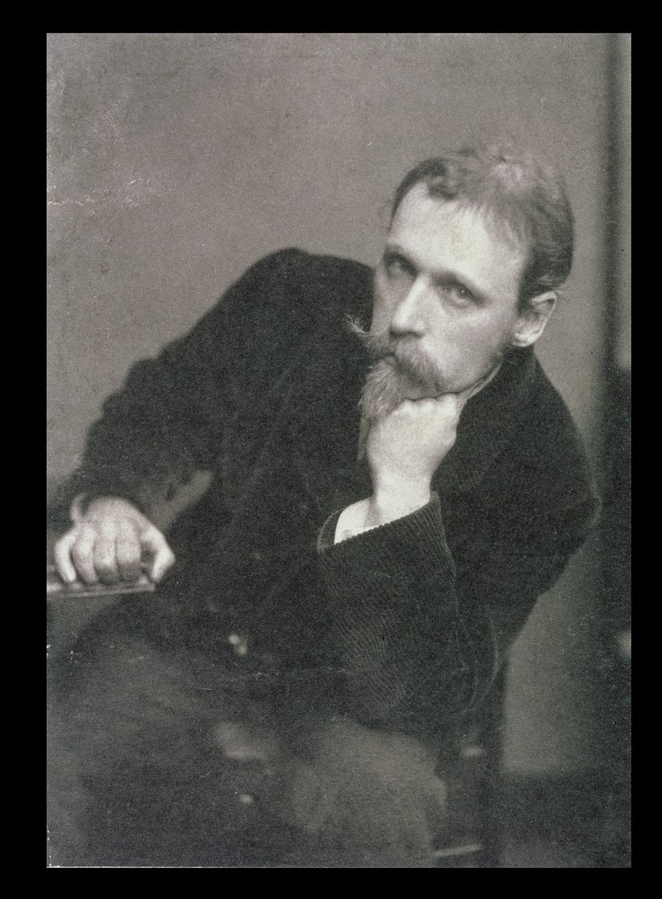 Photographie de portrait de Walter Crane (1845-1915) par Frederick Hollyer (1837-1933) 1886 (photo n/b) - Unbekannt