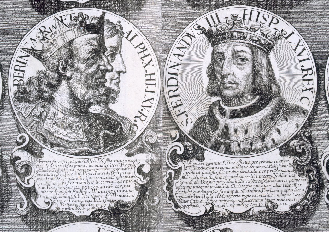 Portraits de Bérengère de Castille et Ferdinand III de Castille - Unbekannt