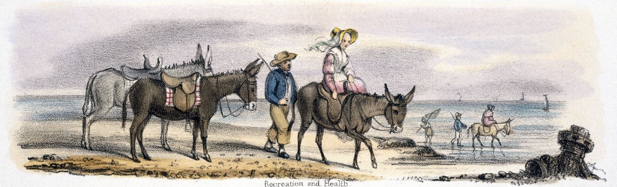 Recréation et santé, vers 1845 - Unbekannter Künstler