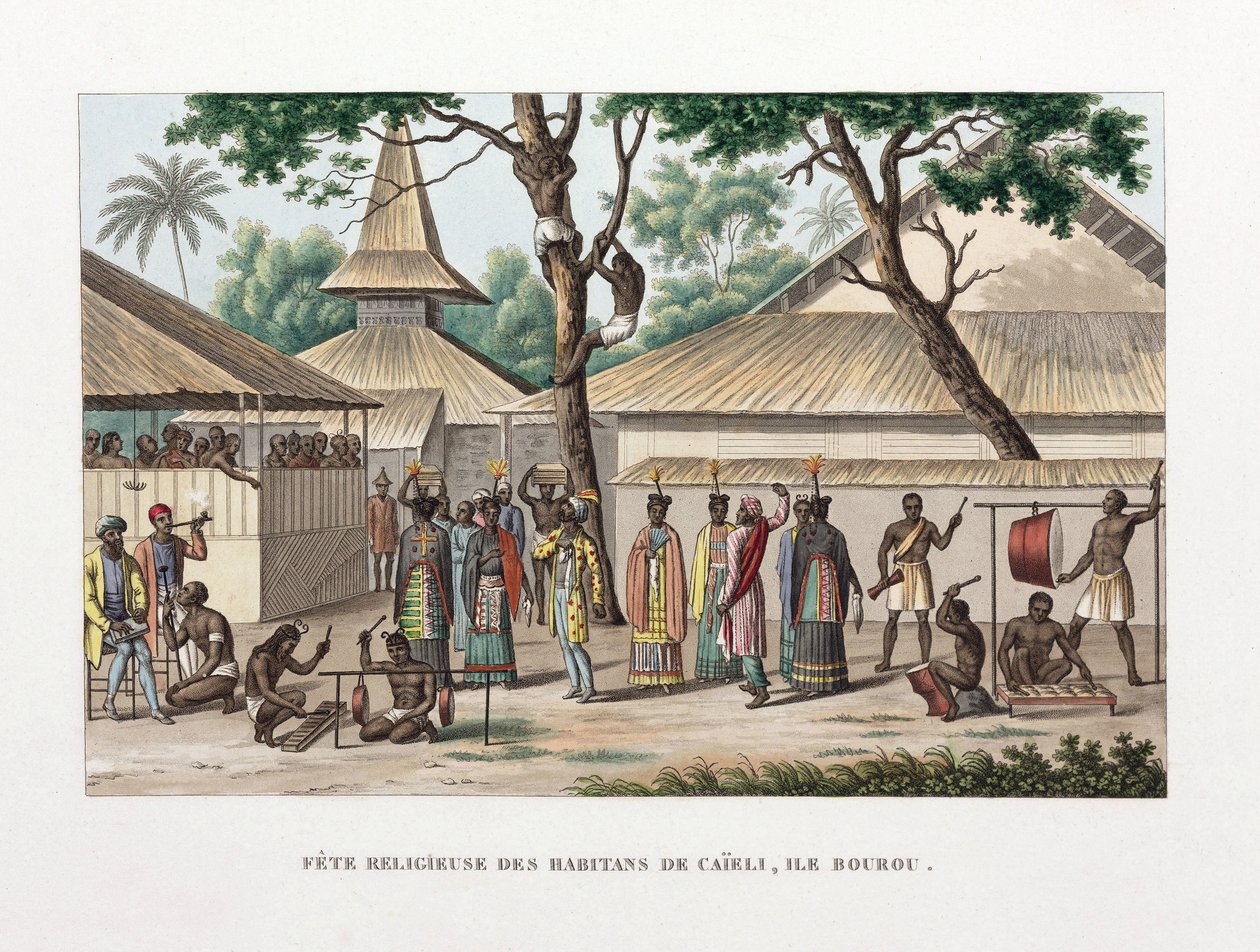 Festival religieux à Caieli, île de Buru - Unbekannt