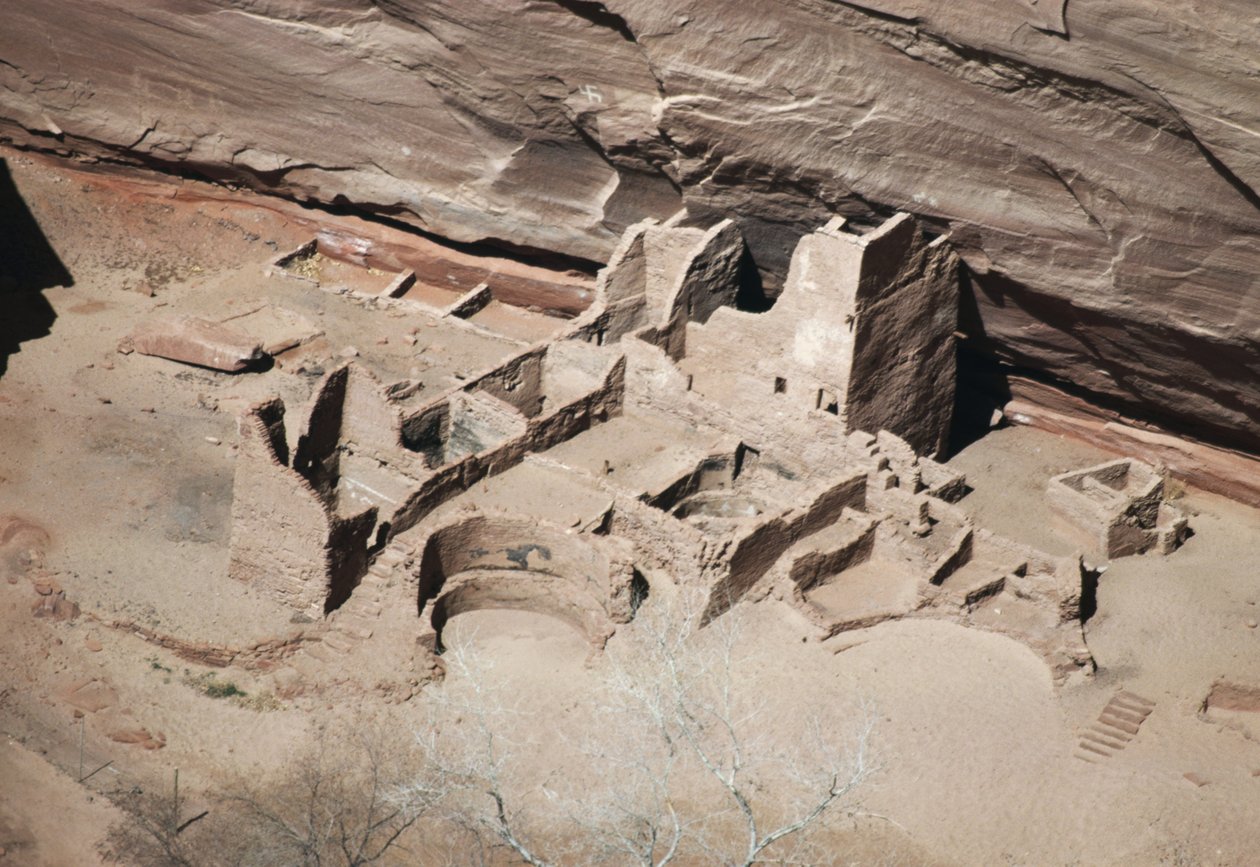 Vestiges de la Maison Antelope, Canyon de Chelly National Monument, Réserve indienne Navajo, Arizona, USA (photo) - Benjamin Baud