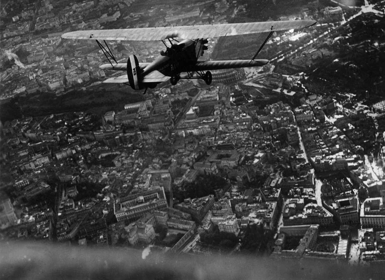 Rome (Italie), vers 1930 : le ministre italien de l