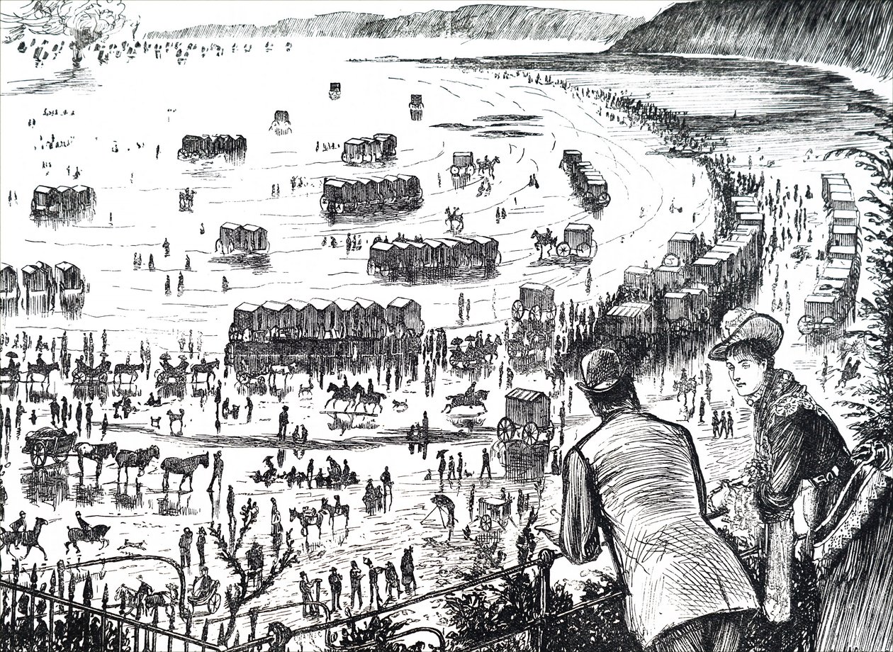 Plage de Scarborough - Unbekannter Künstler