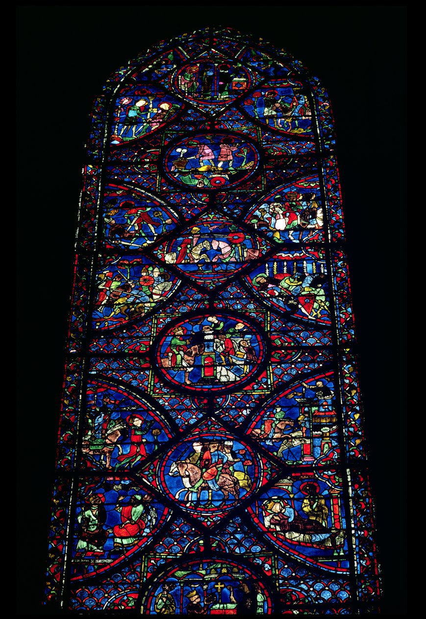Scènes de la vie de Charlemagne (747-814) de l