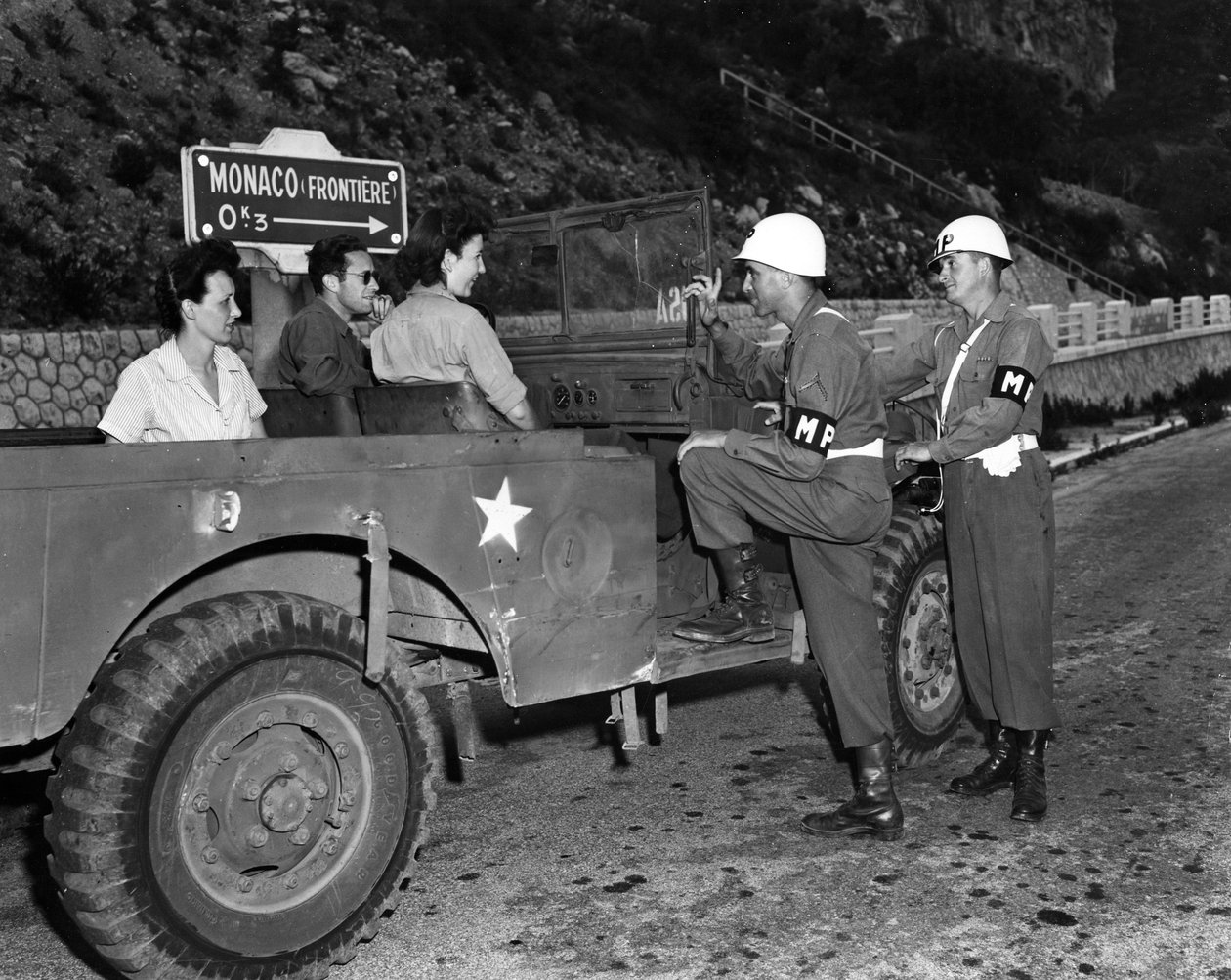 Seconde Guerre mondiale (1939-1945) : Près de Monaco, Côte d