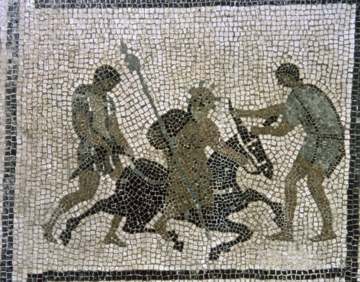 Silenus sur un âne, détail d