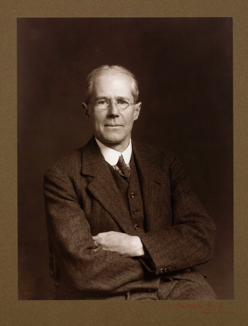 Sir Henry Cort Harold Carpenter, professeur de métallurgie, fin des années 1920 - Unbekannt
