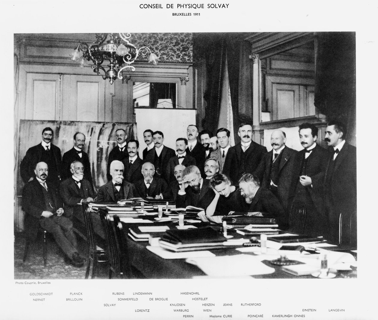 Conférence Solvay, Bruxelles - Unbekannt