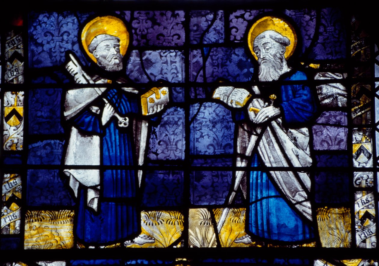 Saint Pierre et Saint Paul, vitrail de l