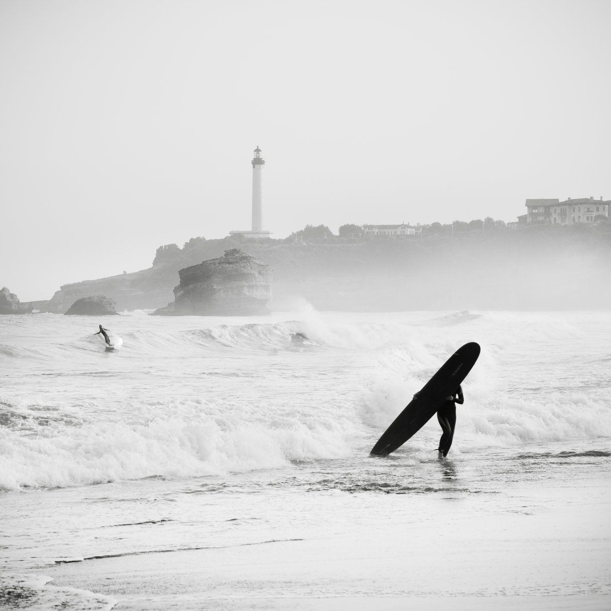 Surf à la Grande Plage, France - Leopold Blonder