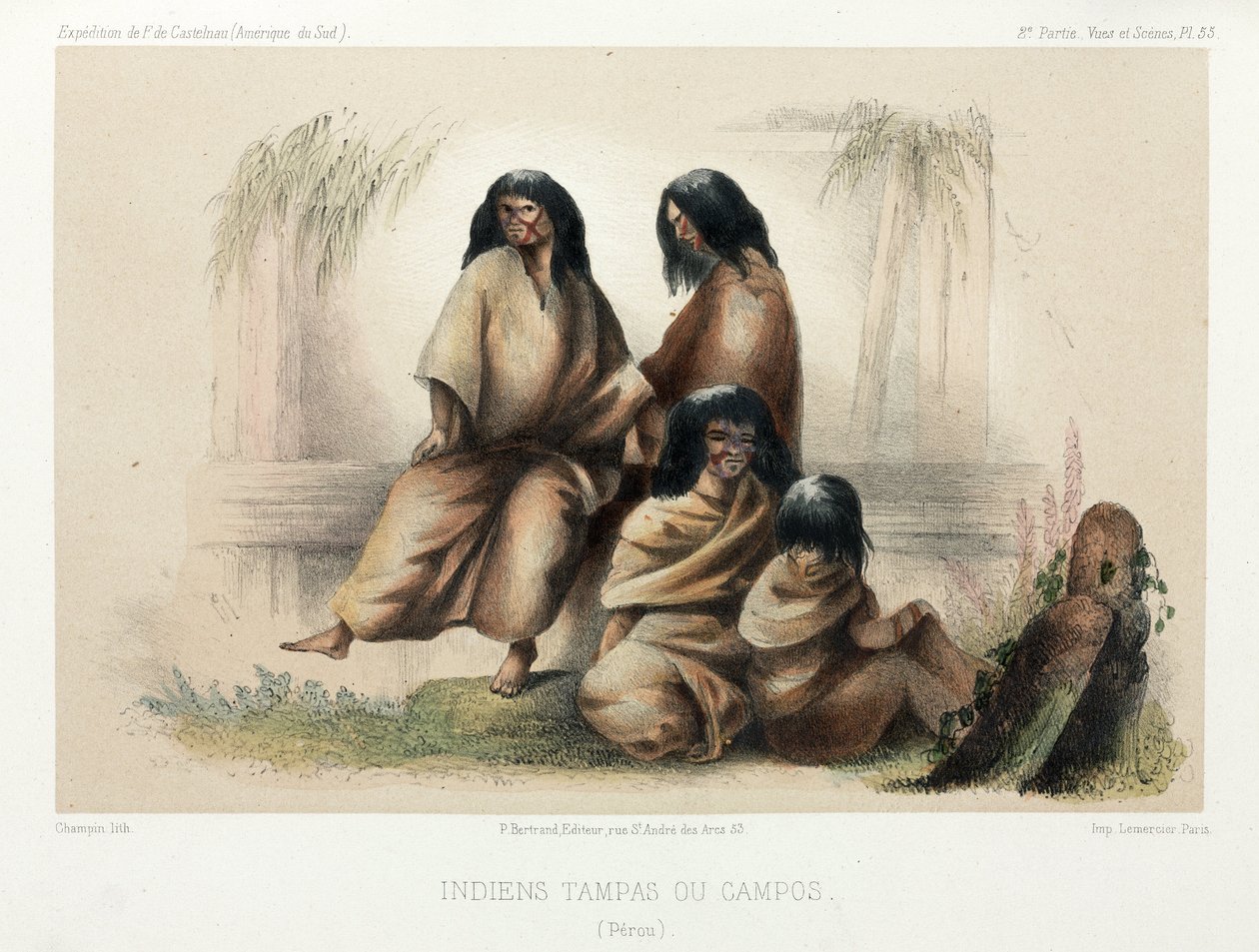 Indiens Tampas ou Campos, Pérou - Unbekannt