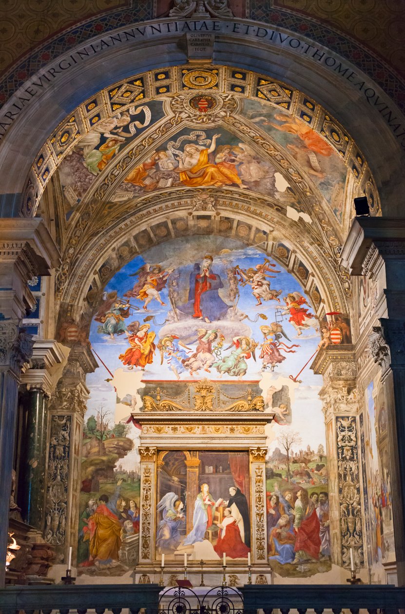 Chapelle Carafa, Santa Maria sopra Minerva, Rome, Italie - Unbekannter Künstler