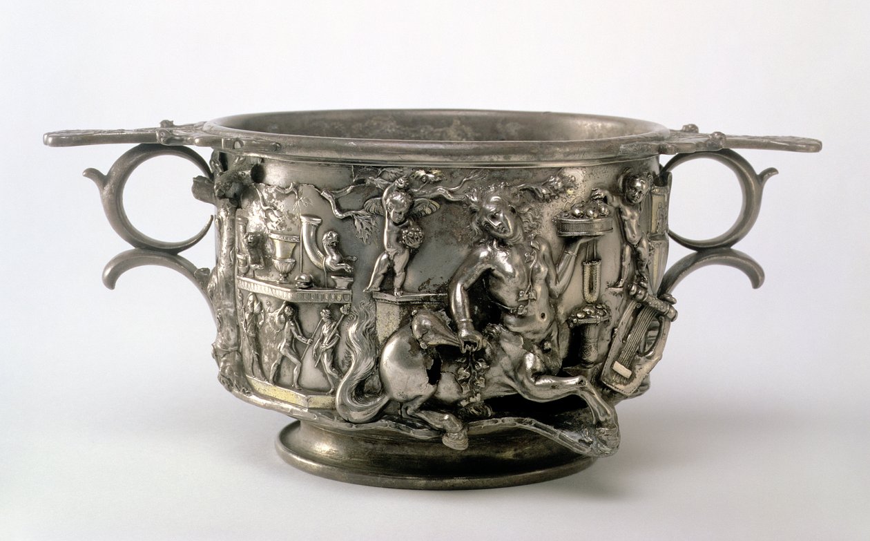 La Coupe du Centaure, gallo-romaine, du Trésor de Berthouville, vers IIe-IIIe siècle apr. J.-C. - Unbekannt