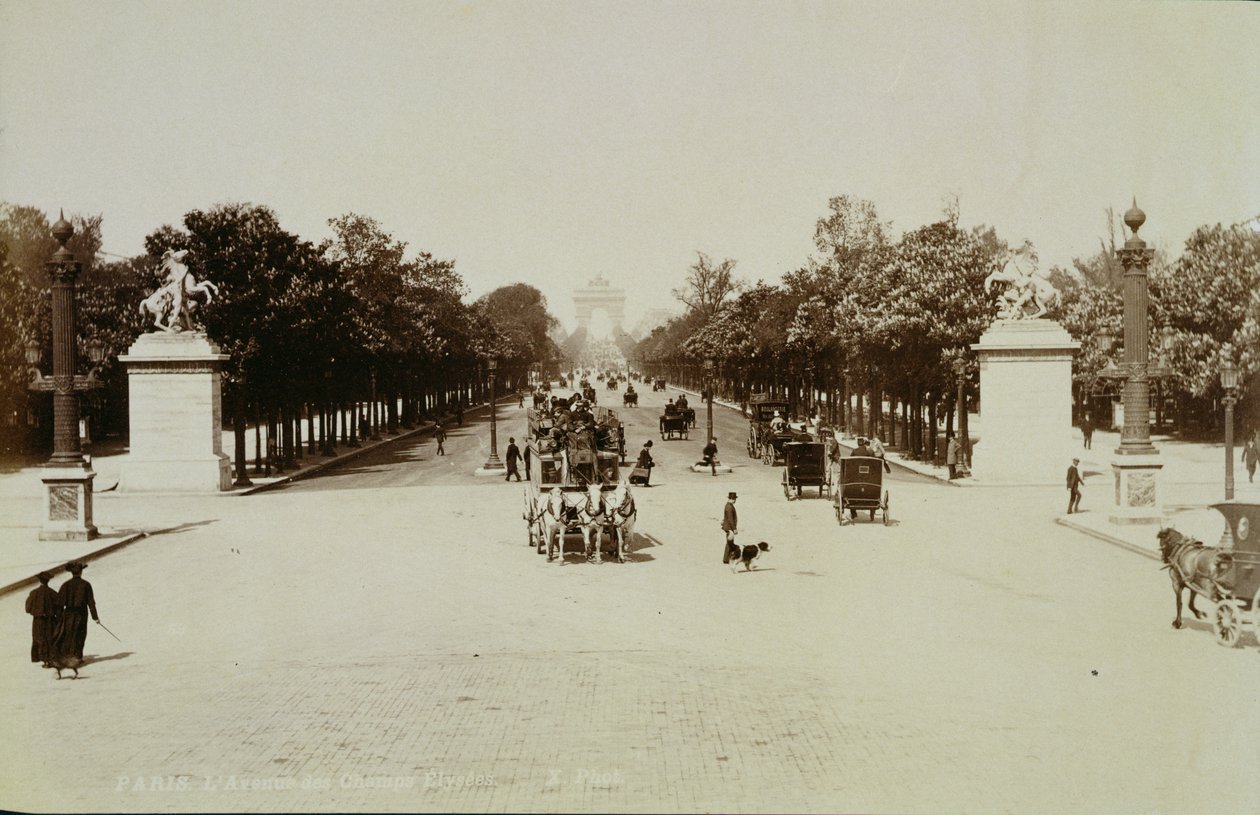 Les Champs-Élysées, Paris - Unbekannt
