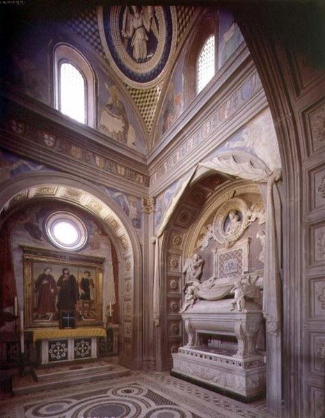 Chapelle du Cardinal du Portugal, détail de l
