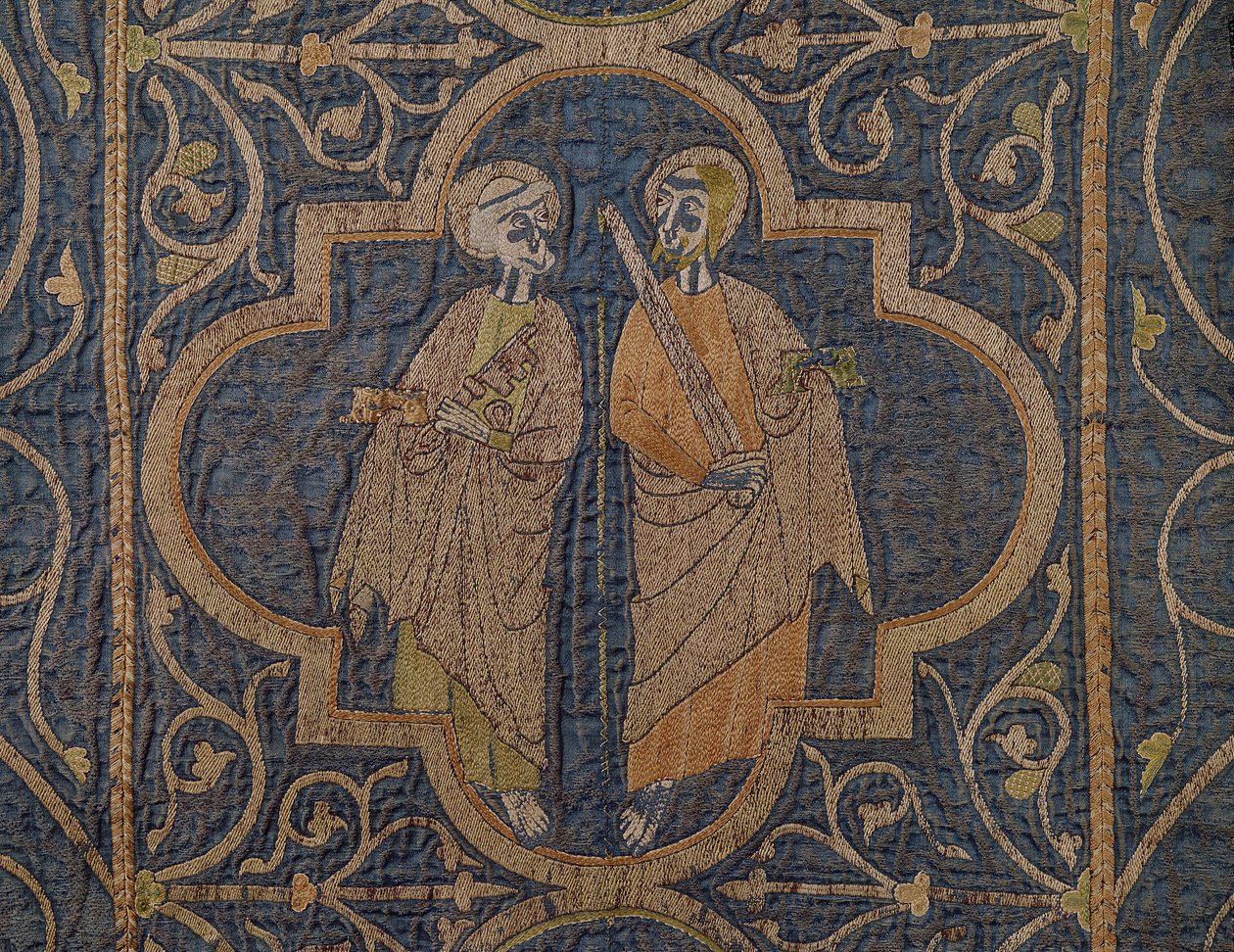 La chasuble de Clare, détail de Saint Pierre et Saint Paul, britannique - Unbekannt