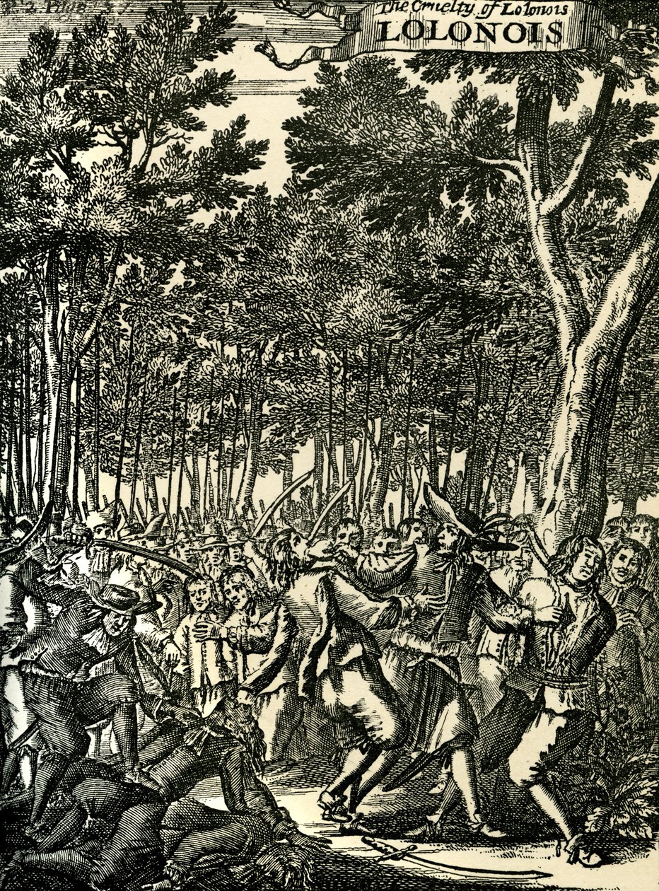 La cruauté de Lolonois - Unbekannter Künstler